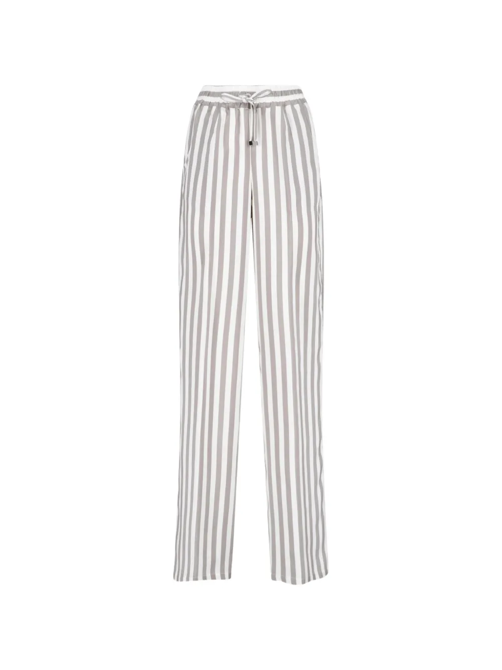 Kiton striped drawstring trousers