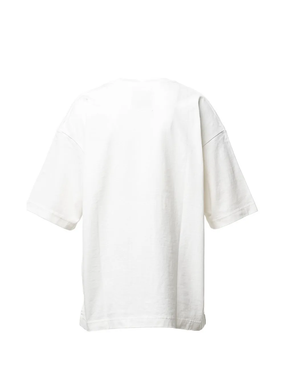 Maison MIHARA YASUHIRO Baker 26 T-shirt met print en korte mouwen Wit