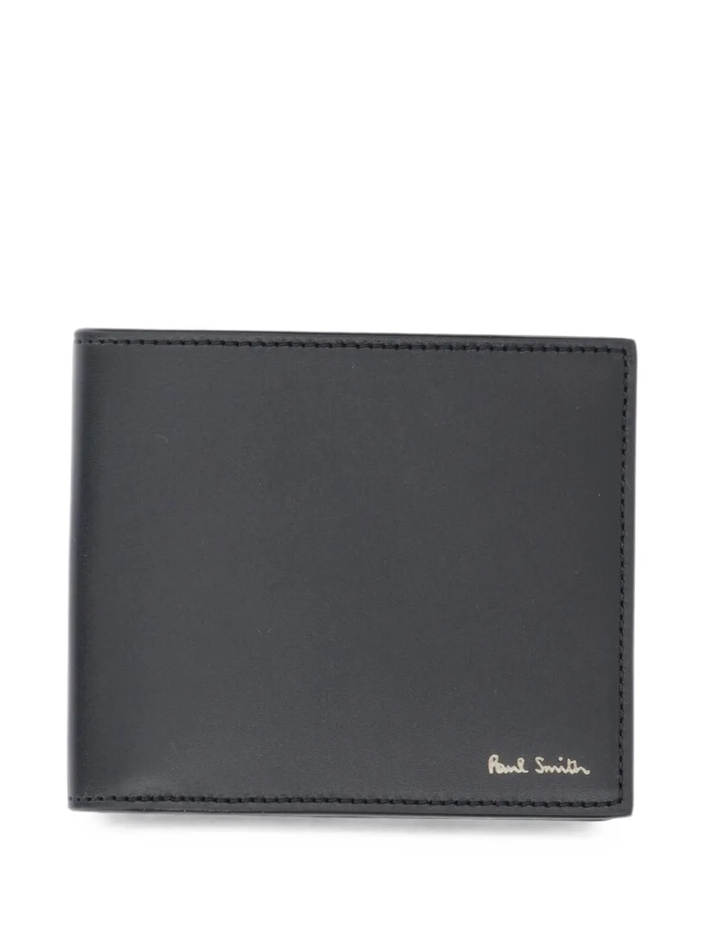 Paul Smith Signature Stripe leather wallet - Nero