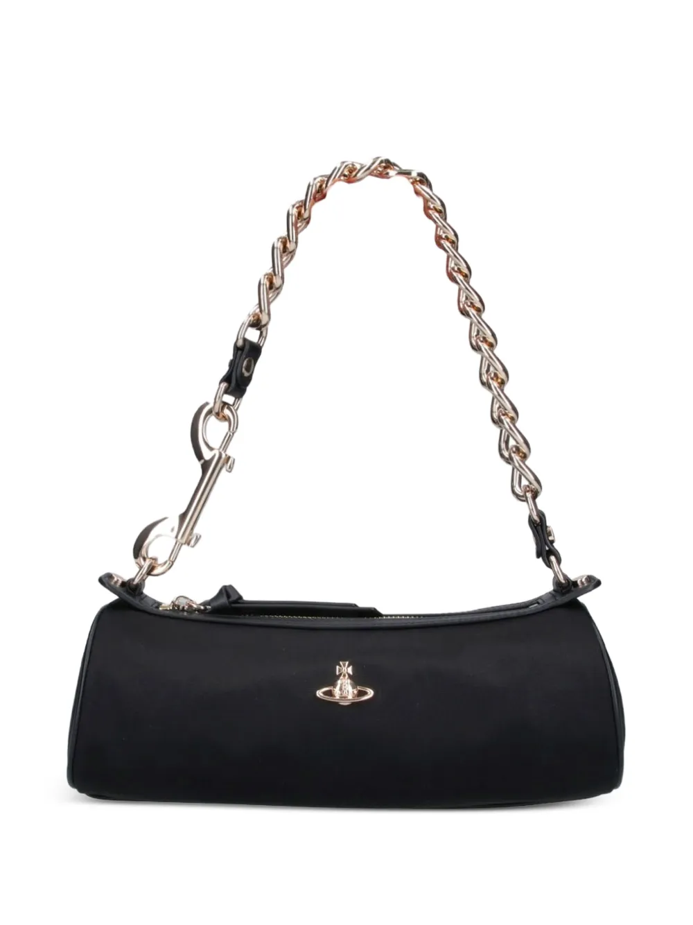Vivienne Westwood Orb-plaque chain-link shoulder bag - Nero