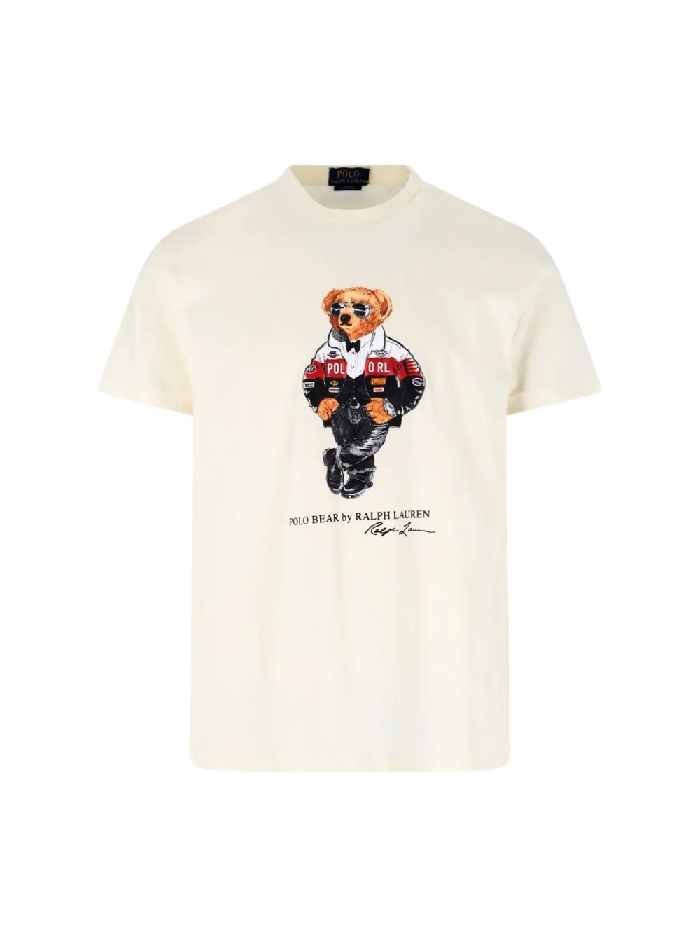 Polo Ralph Lauren Polo Bear cotton T-shirt Beige
