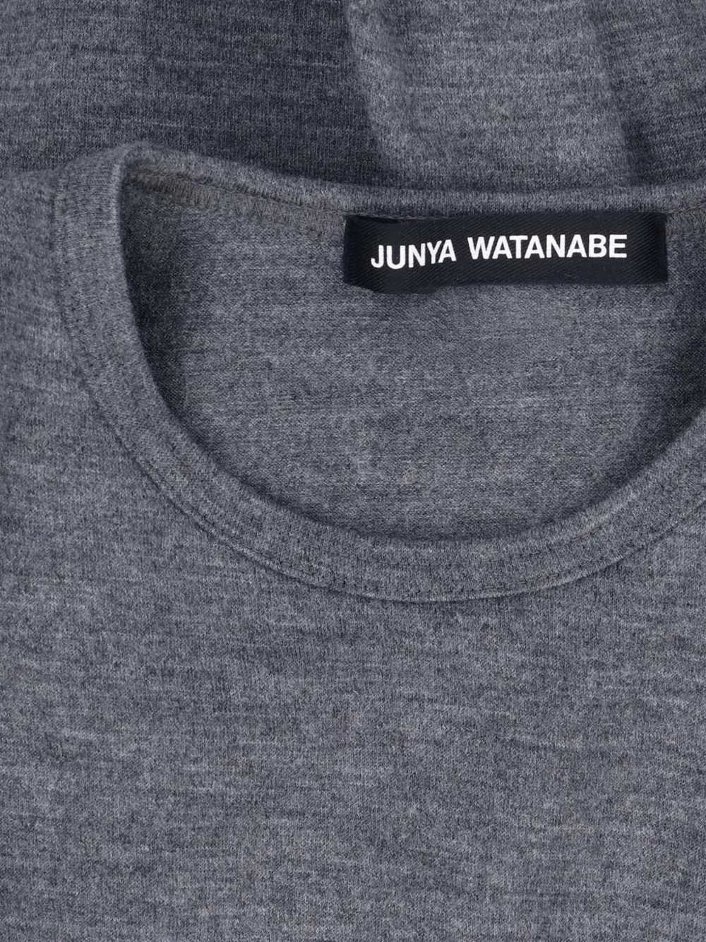 Junya Watanabe draped long-sleeve T-shirt Grijs