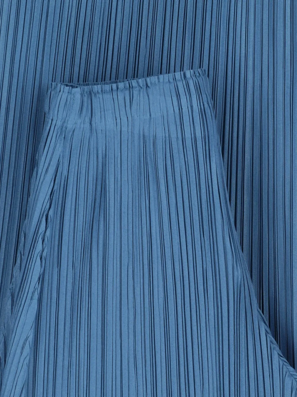 Pleats Please Issey Miyake Mellow pleated trousers Blauw
