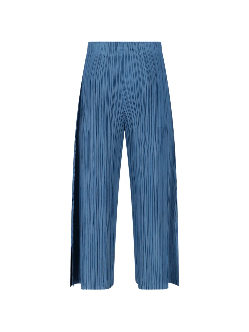 Pleats Please Issey Miyake Mellow pleated trousers Blauw