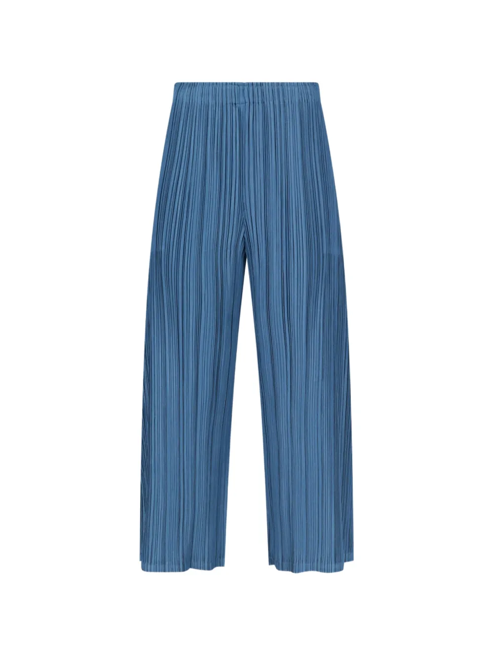Pleats Please Issey Miyake Mellow pleated trousers - Blu