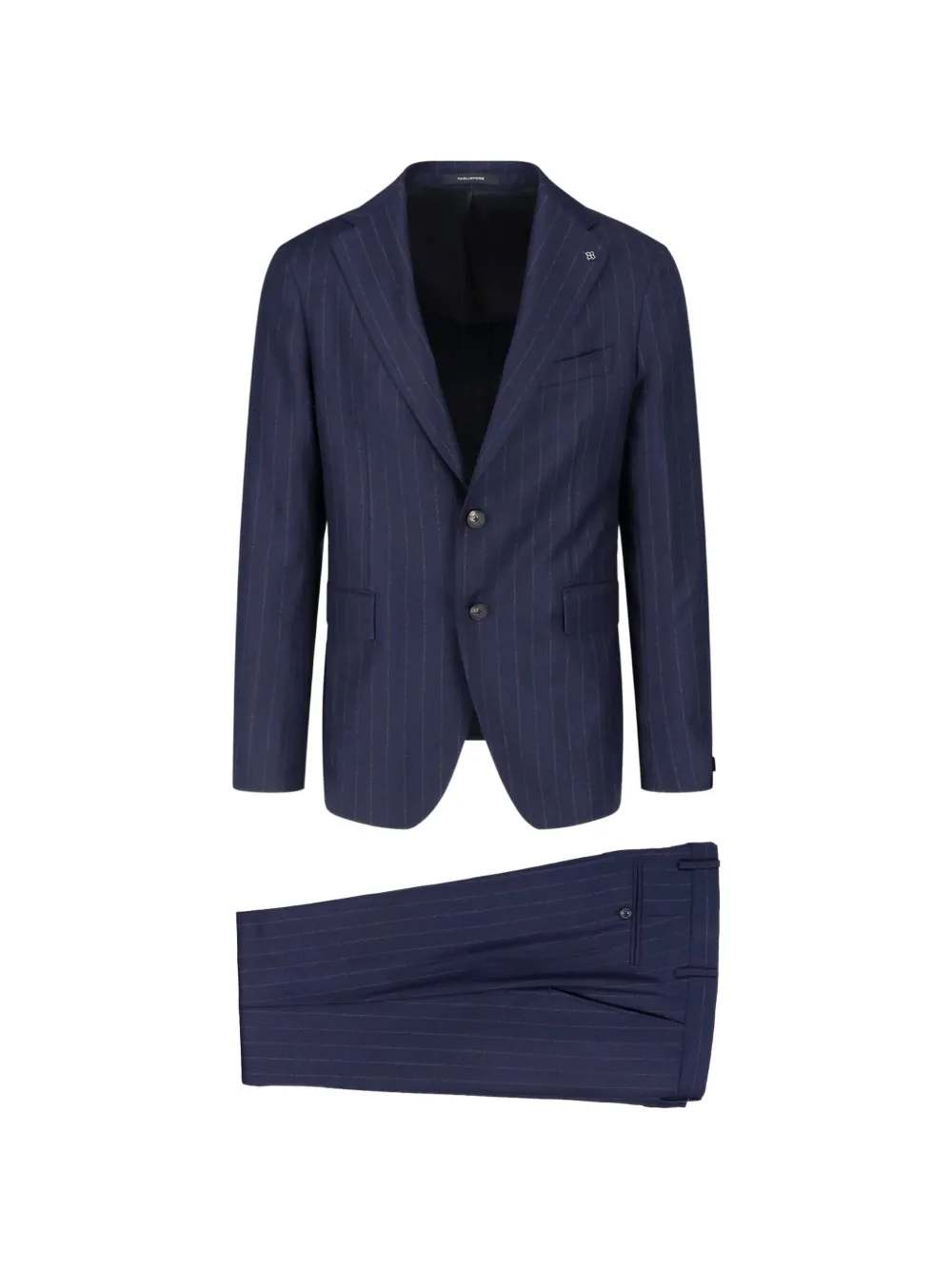 Tagliatore pinstripe-pattern single-breasted suit - Blu