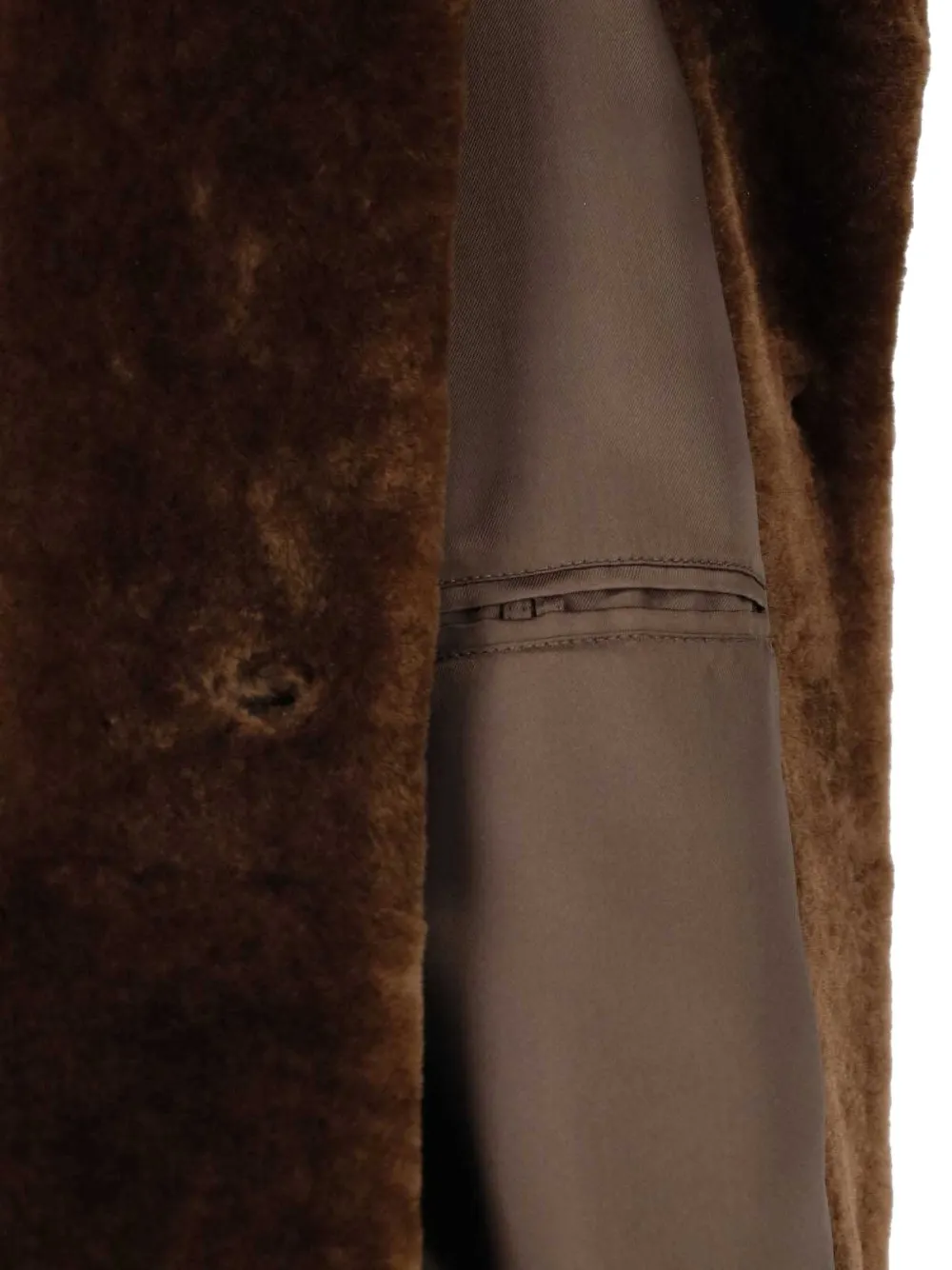 Miu Lammy coat Bruin