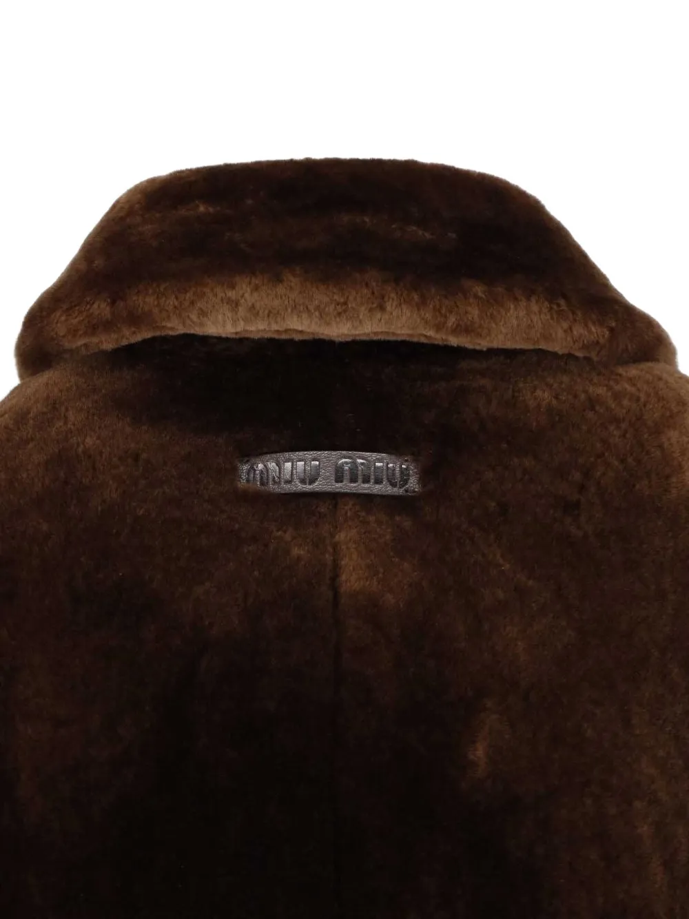 Miu Lammy coat Bruin