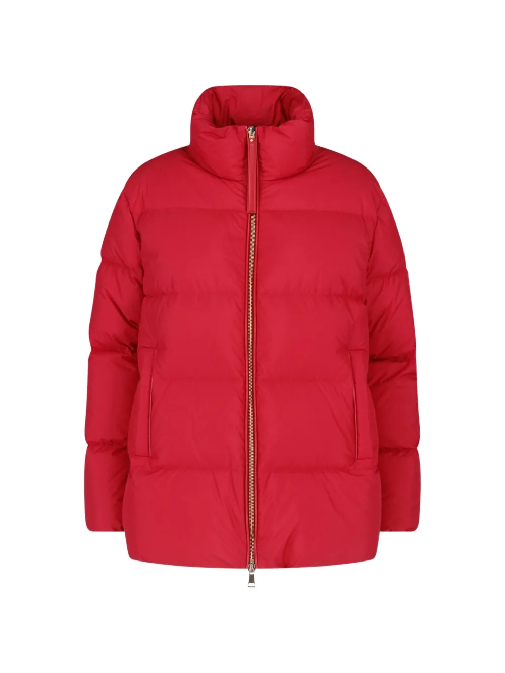 Moncler Vivantesse quilted down jacket - Rouge Moncler Vivantesse quilted down jacket - Rouge