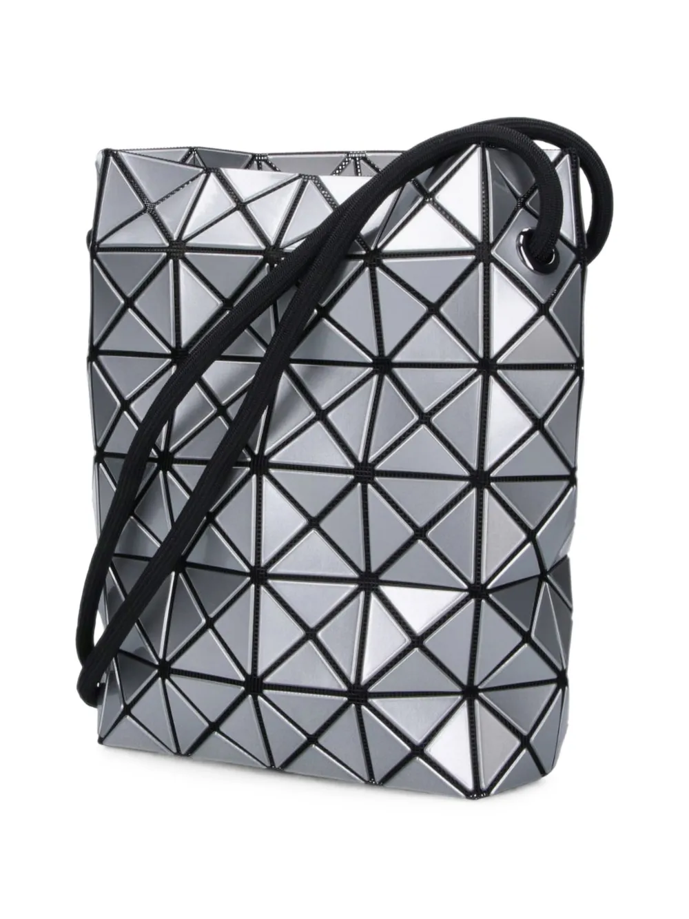 Bao Issey Miyake Bucket-tas met geometrische vlakken Zilver