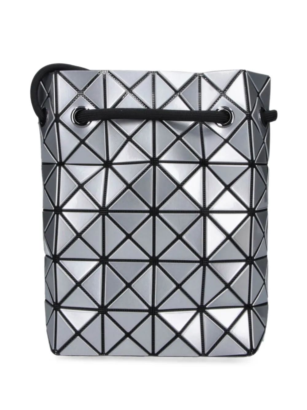 Bao Issey Miyake Bucket-tas met geometrische vlakken Zilver