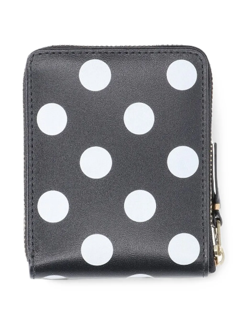 Comme Des Garçons Wallet polka-dot leather wallet - Nero