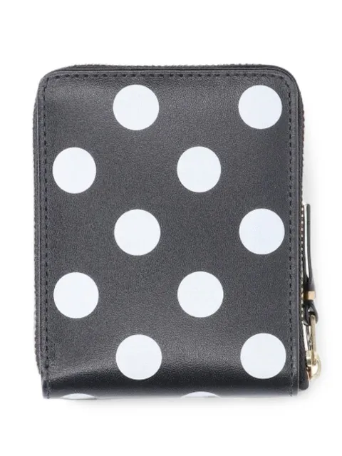 Comme Des Garçons Wallet polka-dot leather wallet