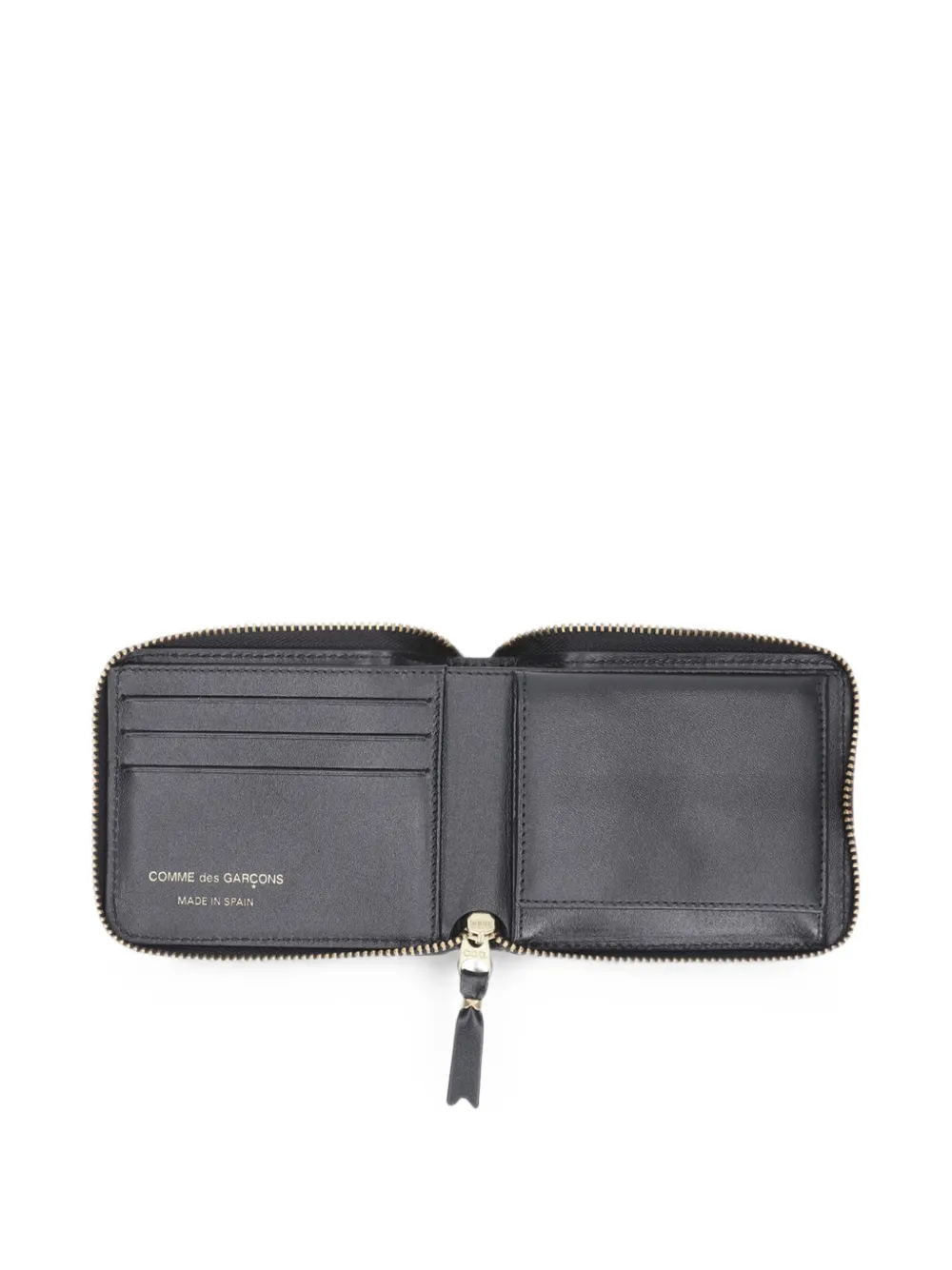 Comme Des Garçons Wallet Leren portemonnee Zwart