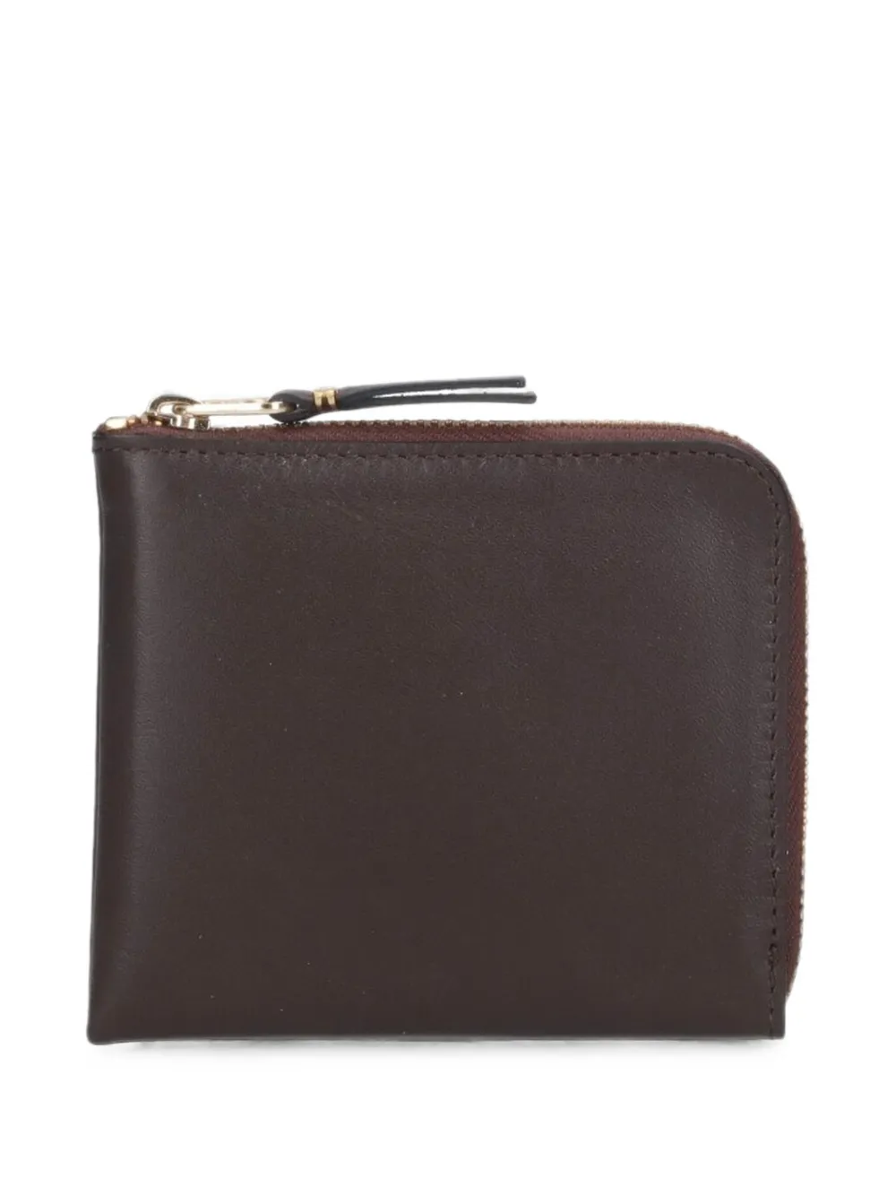 Comme Des Garçons Wallet Classic zip-around leather wallet - Marrone