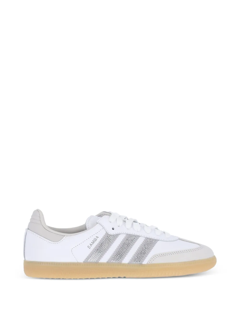 adidas Samba Sneakers mit Kristallen - Weiß