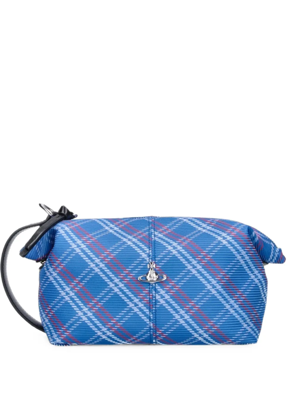 Vivienne Westwood Orb-plaque Make Up bag - Blu