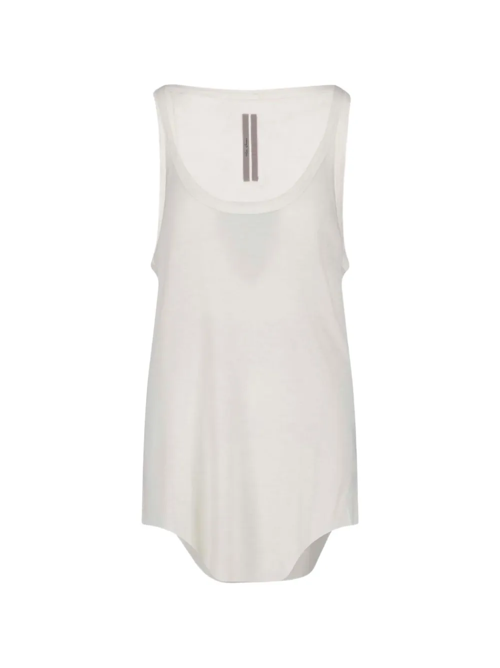 Rick Owens curved-hem tank top
