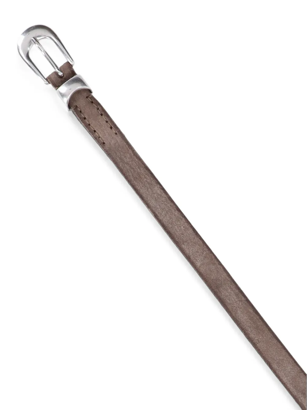 OUR LEGACY Leren riem Bruin