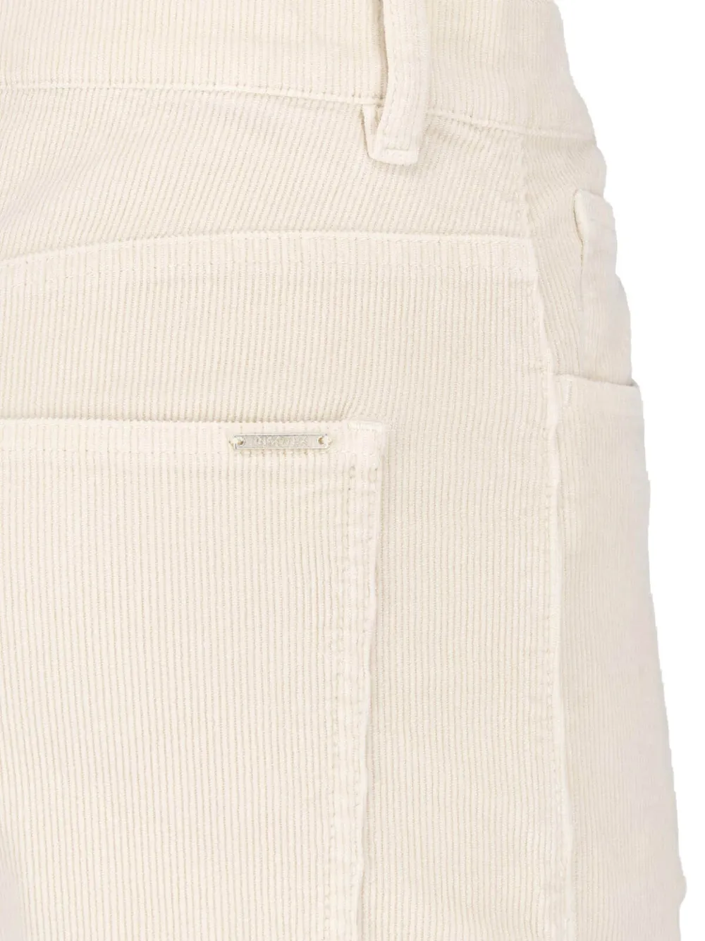 slowear corduroy straight-leg trousers Wit