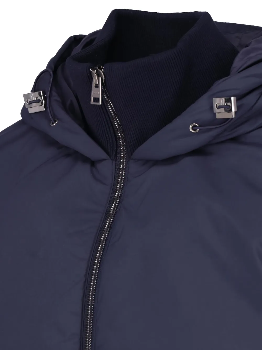 Herno Resort hooded jacket Blauw