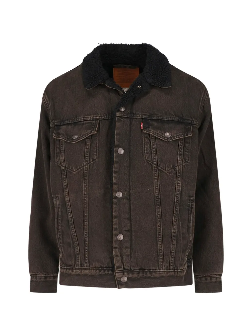Levi's sherpa-collar denim jacket