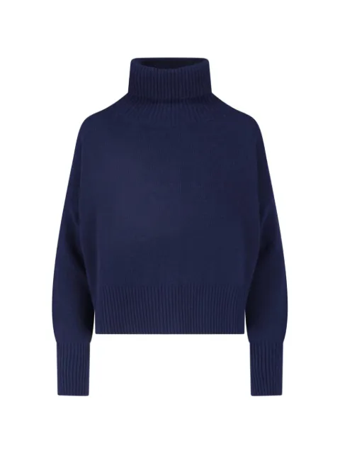 Ma'ry'ya roll-neck ribbed-trim sweater