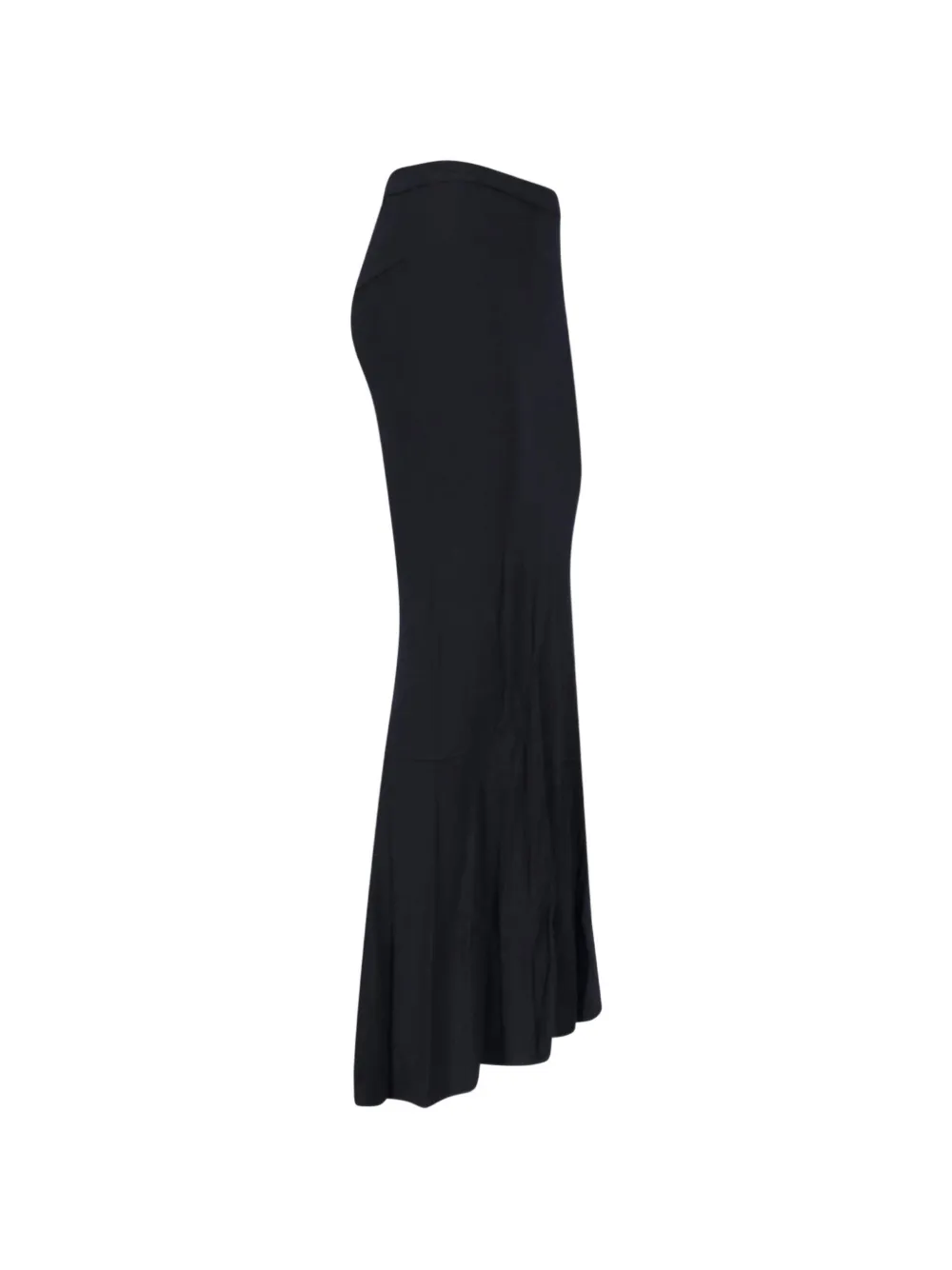 Junya Watanabe panelled wool skirt Zwart