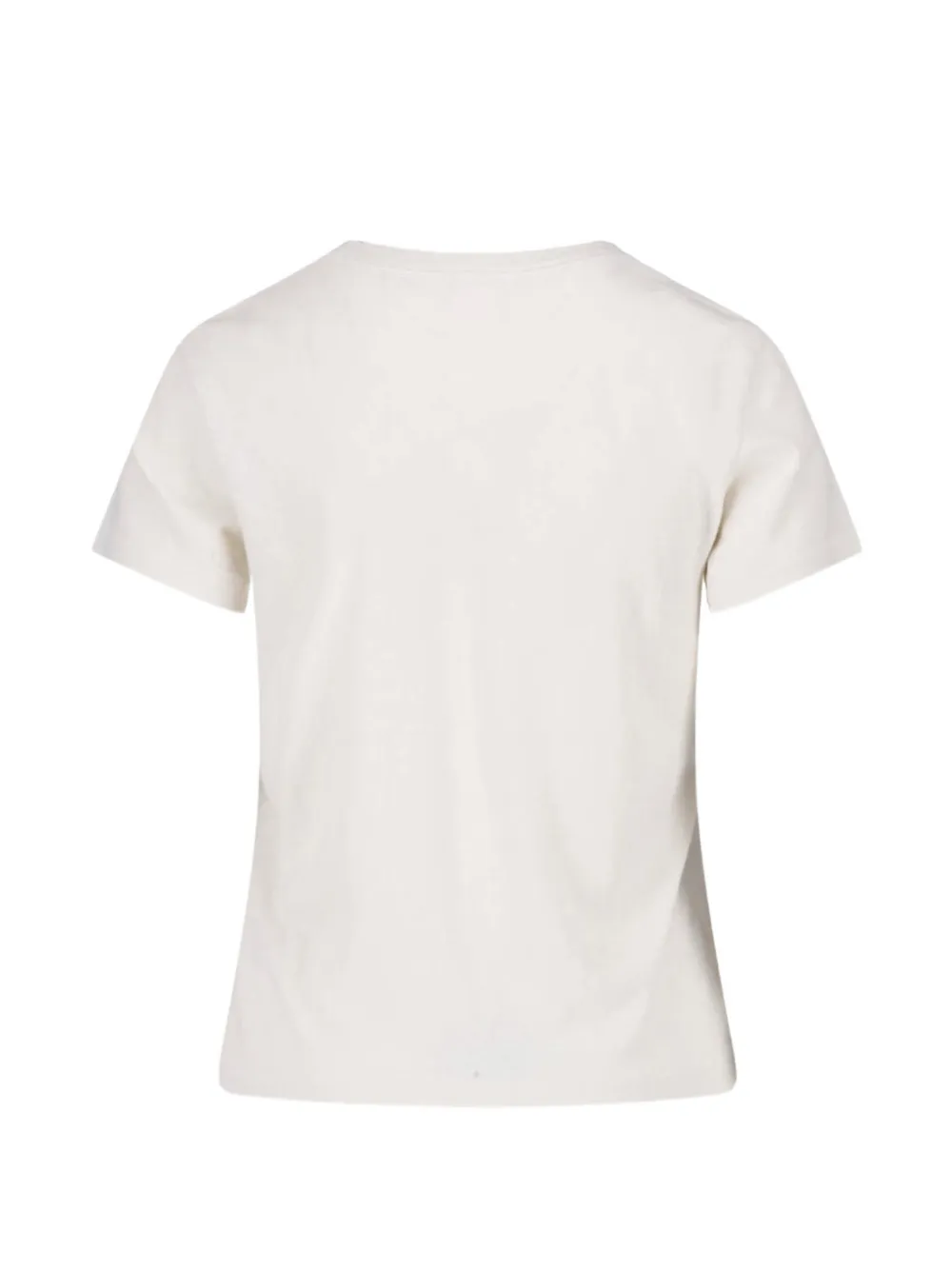 RE DONE T-shirt met grafische print Wit