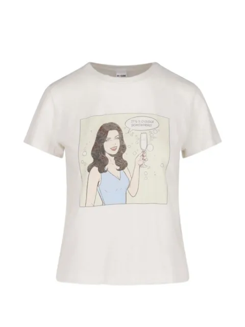 RE/DONE graphic-print T-shirt