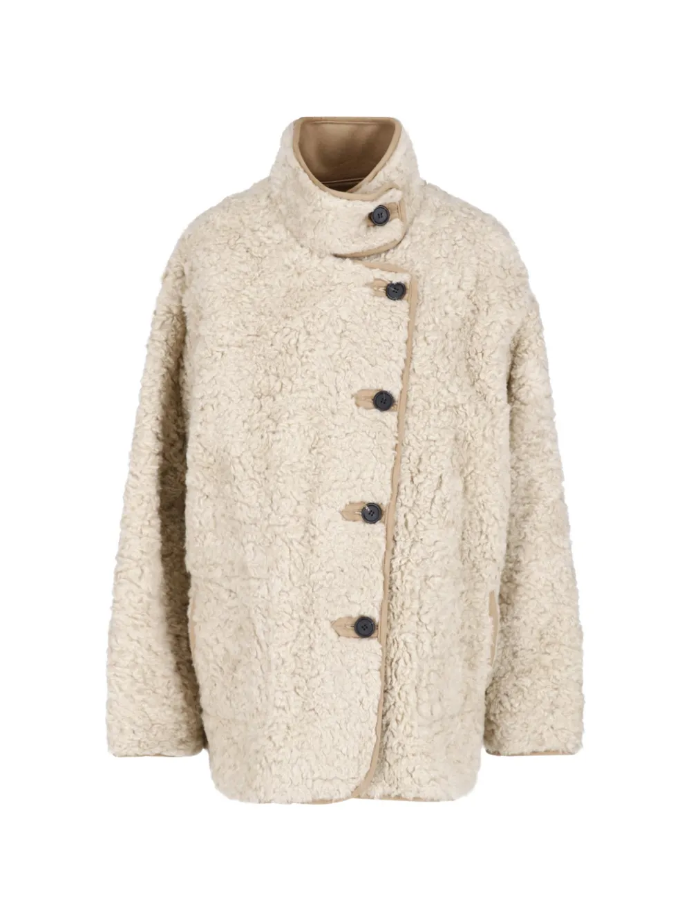 Low Classic Jack van imitatiebont Beige