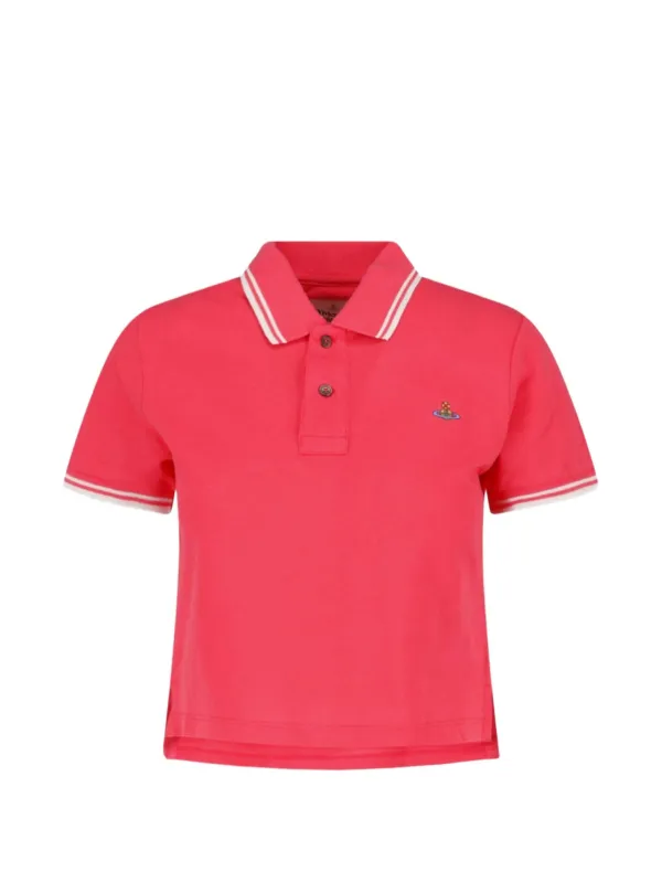 Vivienne Westwood Short-sleeve Polo Shirt in Pink
