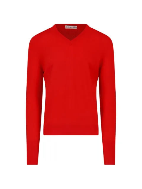 Ballantyne V-neck cashmere sweater