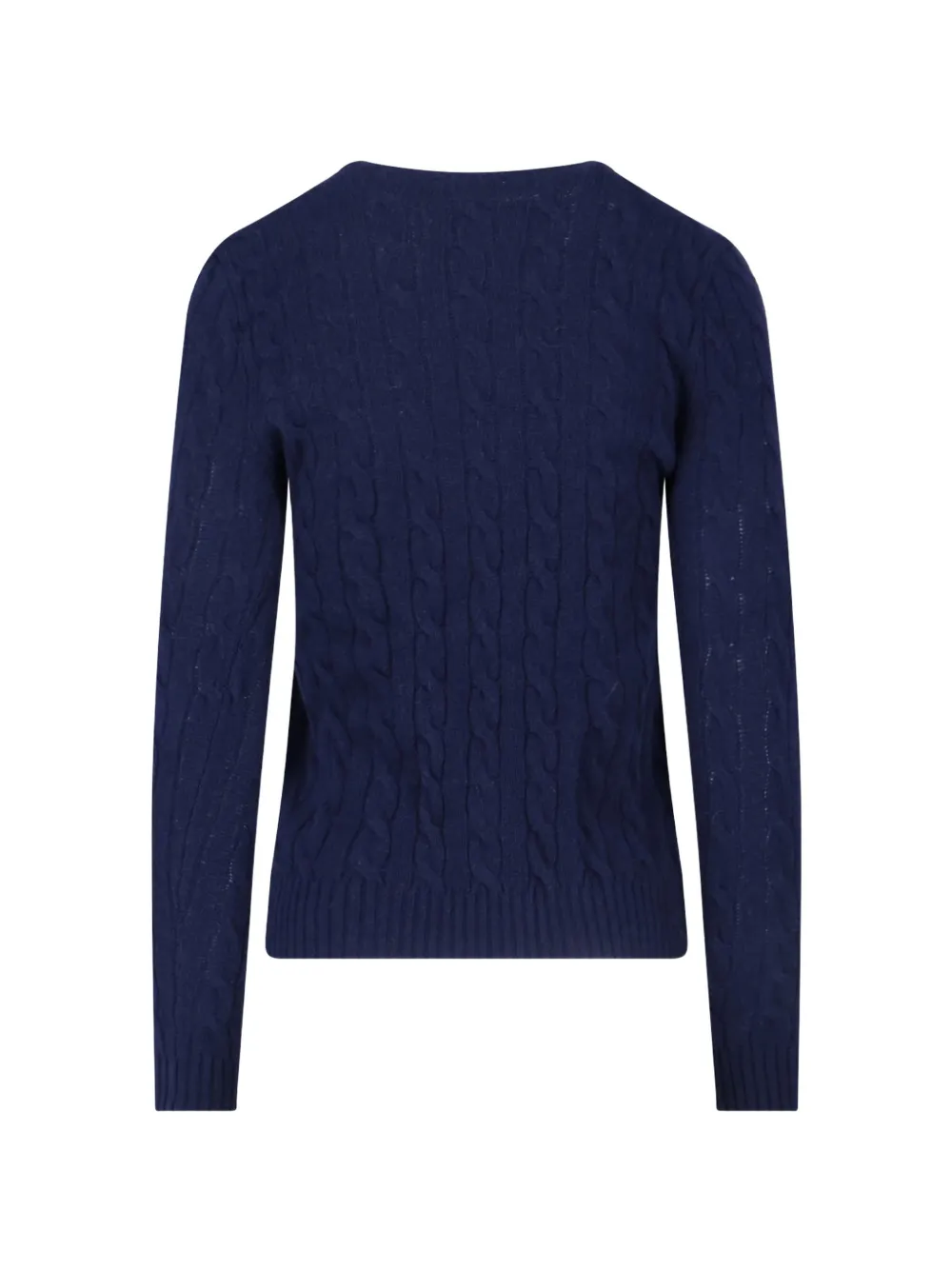 Polo Ralph Lauren Kabelgebreide trui van kasjmier-wolblend Blauw