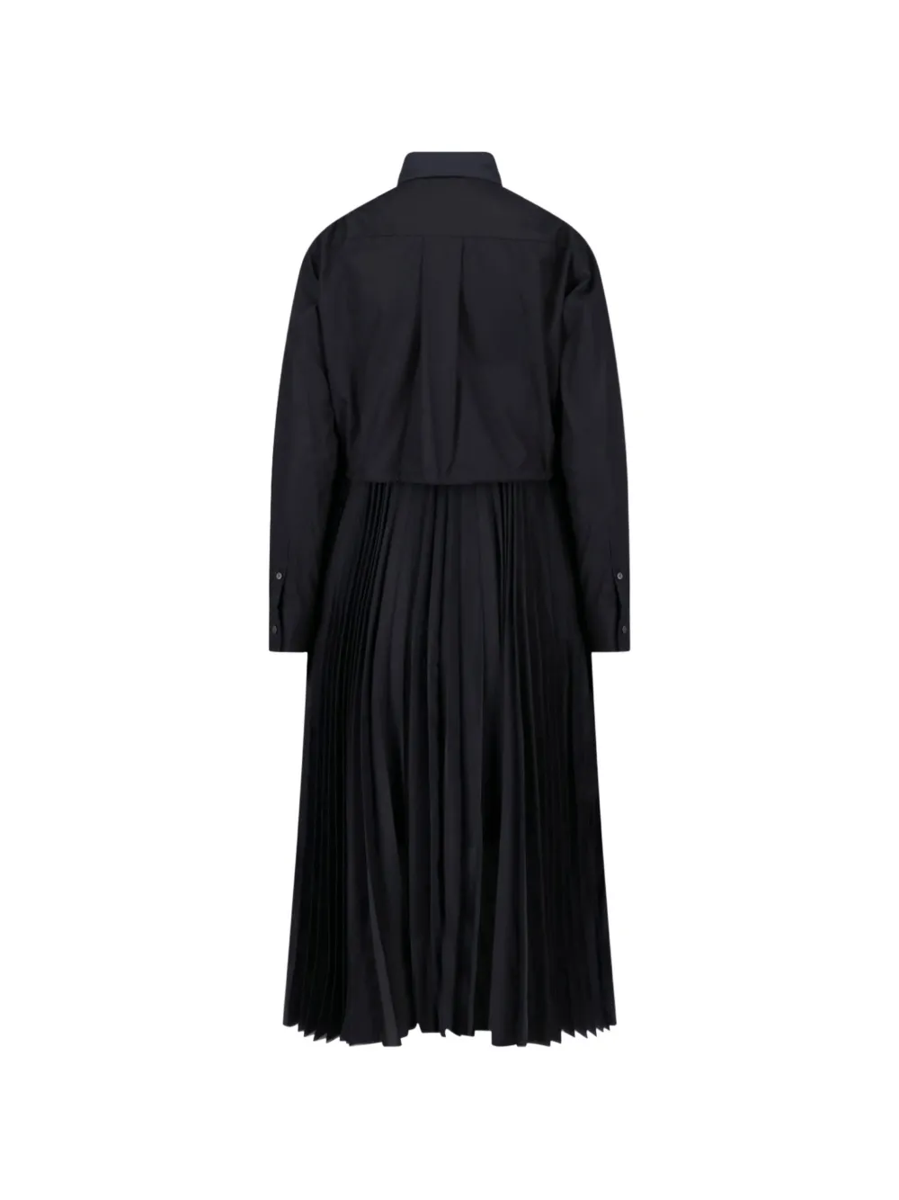 sacai Gelaagde jurk Zwart