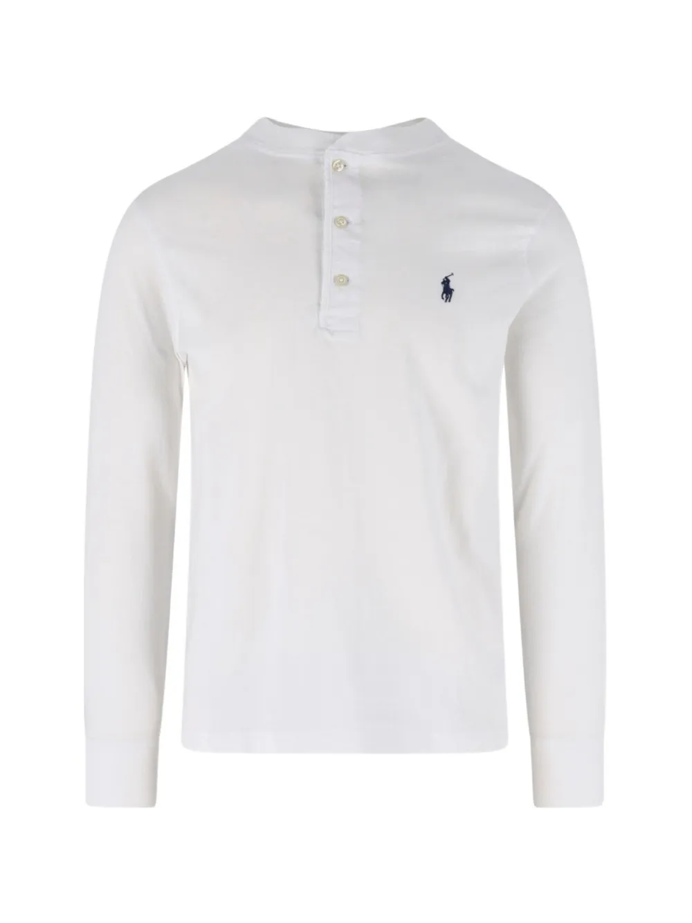Polo Ralph Lauren long-sleeve Henley T-shirt - Bianco