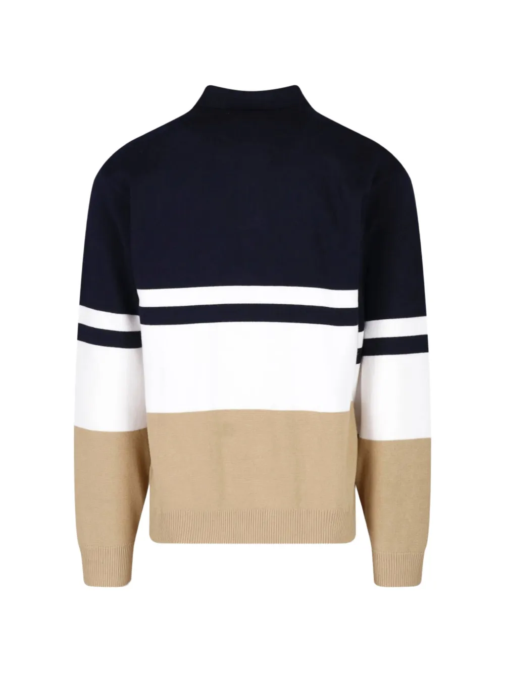 Carhartt WIP L S Austin colour-block polo sweater Blauw