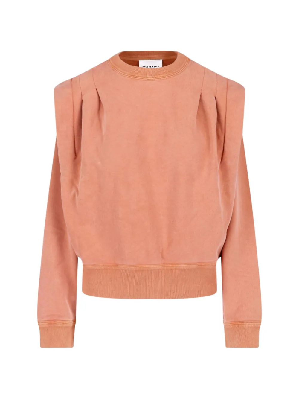 MARANT ÉTOILE pull à épaules plissées - Orange MARANT ÉTOILE pull à épaules plissées - Orange