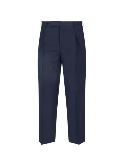 PT Torino pleated-detail twill-weave trousers