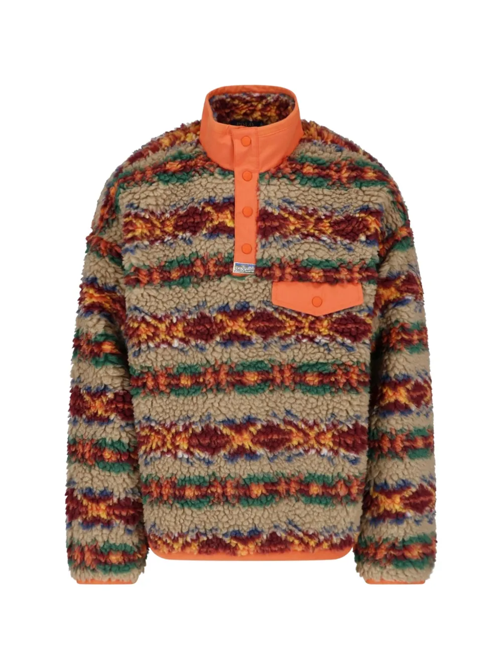 Polo Ralph Lauren Relaxed Fit pile-fleece pullover - Nude