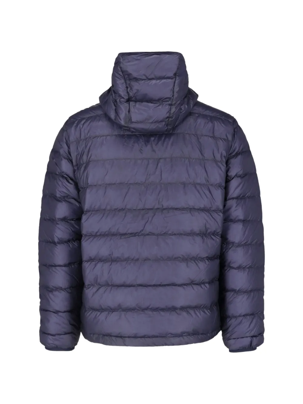 ASPESI Gevoerd jack met capuchon Blauw