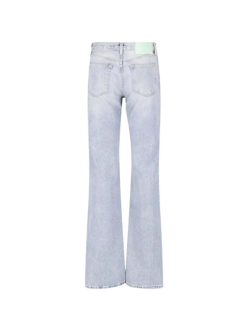 Haikure Star faded-effect flared-leg jeans Blauw