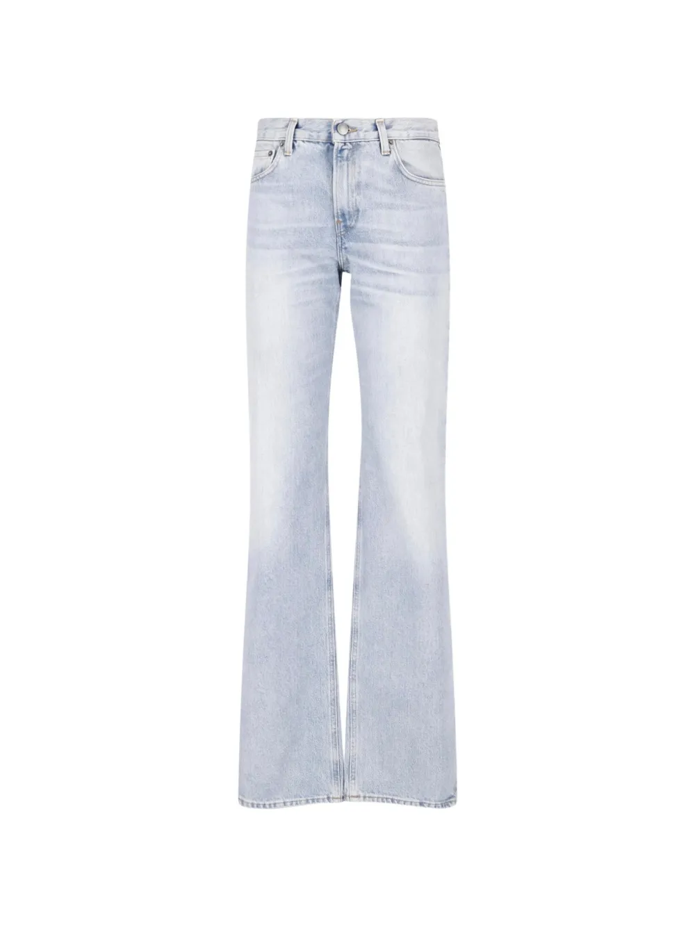 Haikure Star faded-effect flared-leg jeans - Blu