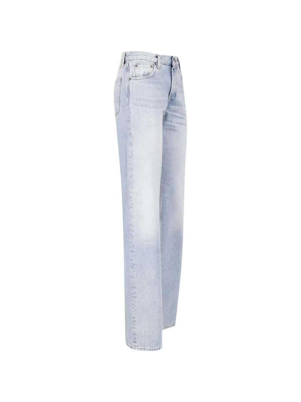 Haikure Star faded-effect flared-leg jeans Blauw