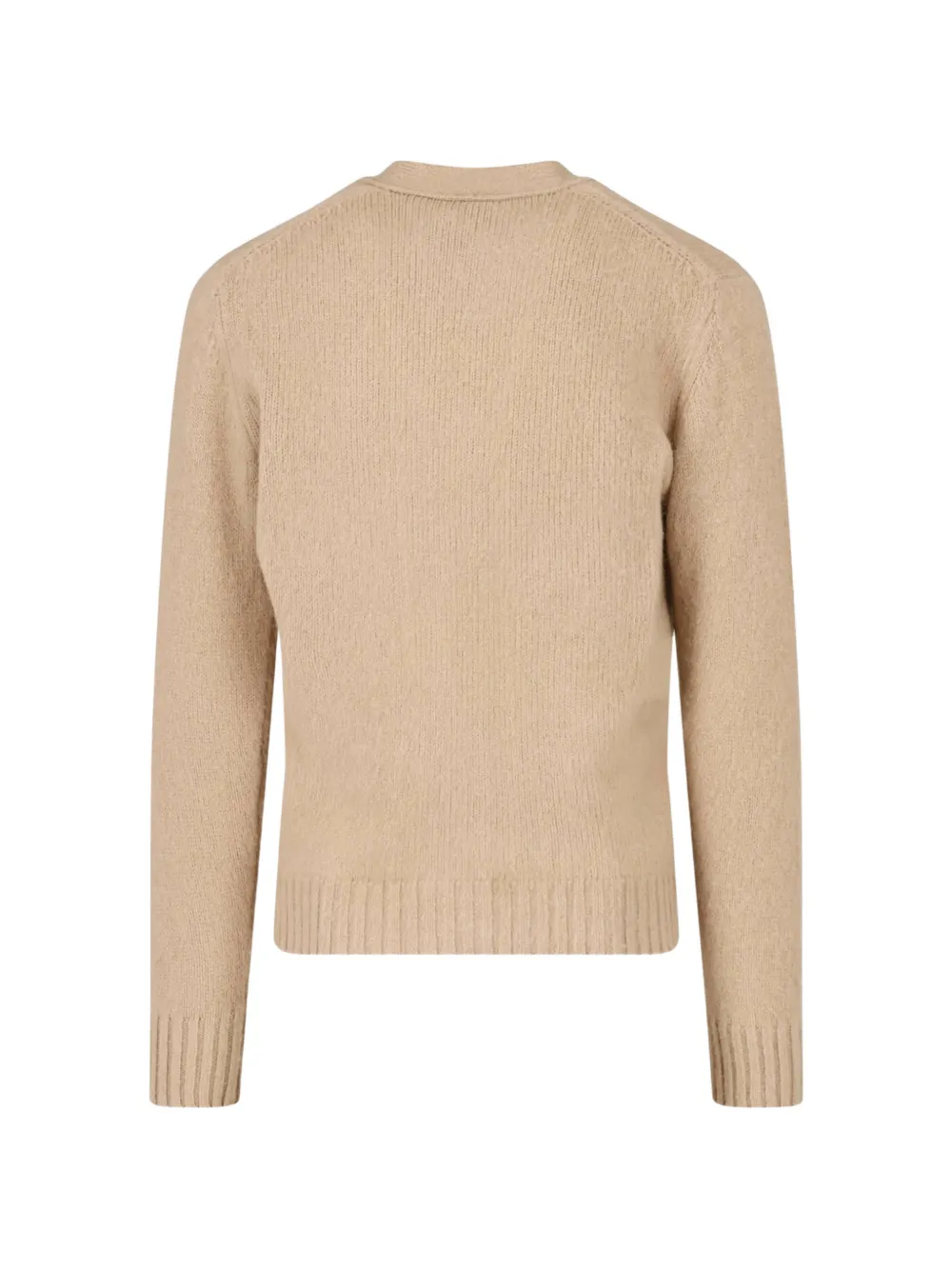 ASPESI I Waited vest met V-hals en knopen Beige