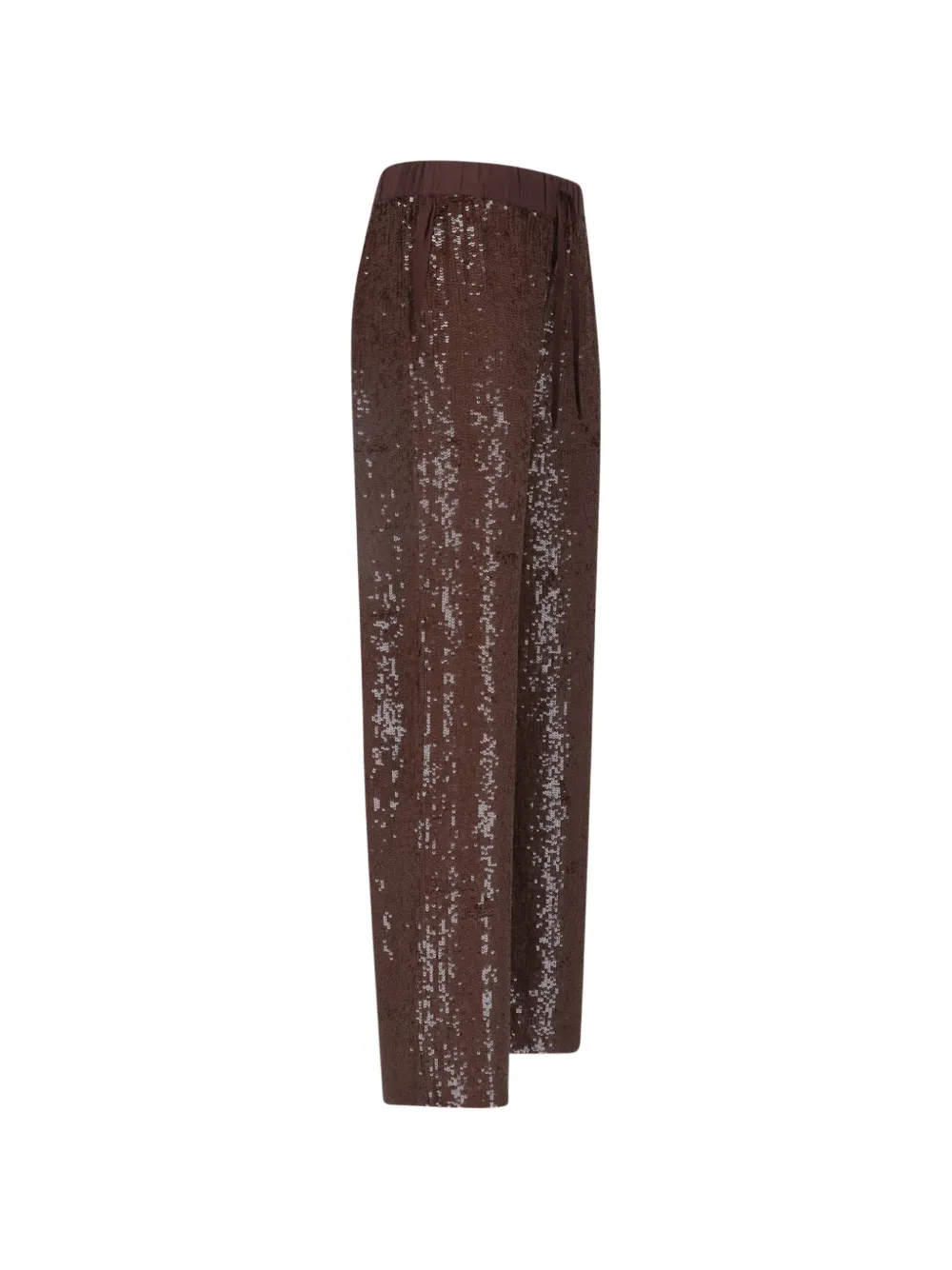 P.A.R.O.S.H. Broek met pailletten Bruin
