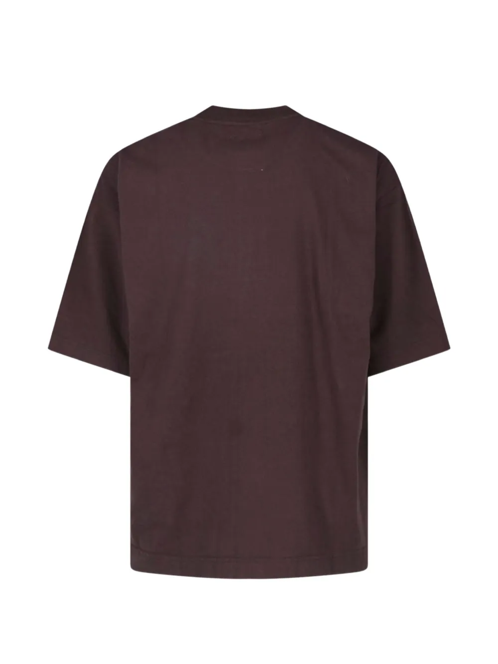Maison MIHARA YASUHIRO Don't Tag Me T-shirt met print Bruin