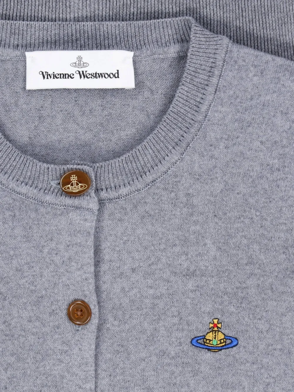 Vivienne Westwood Vest met borduurwerk Grijs