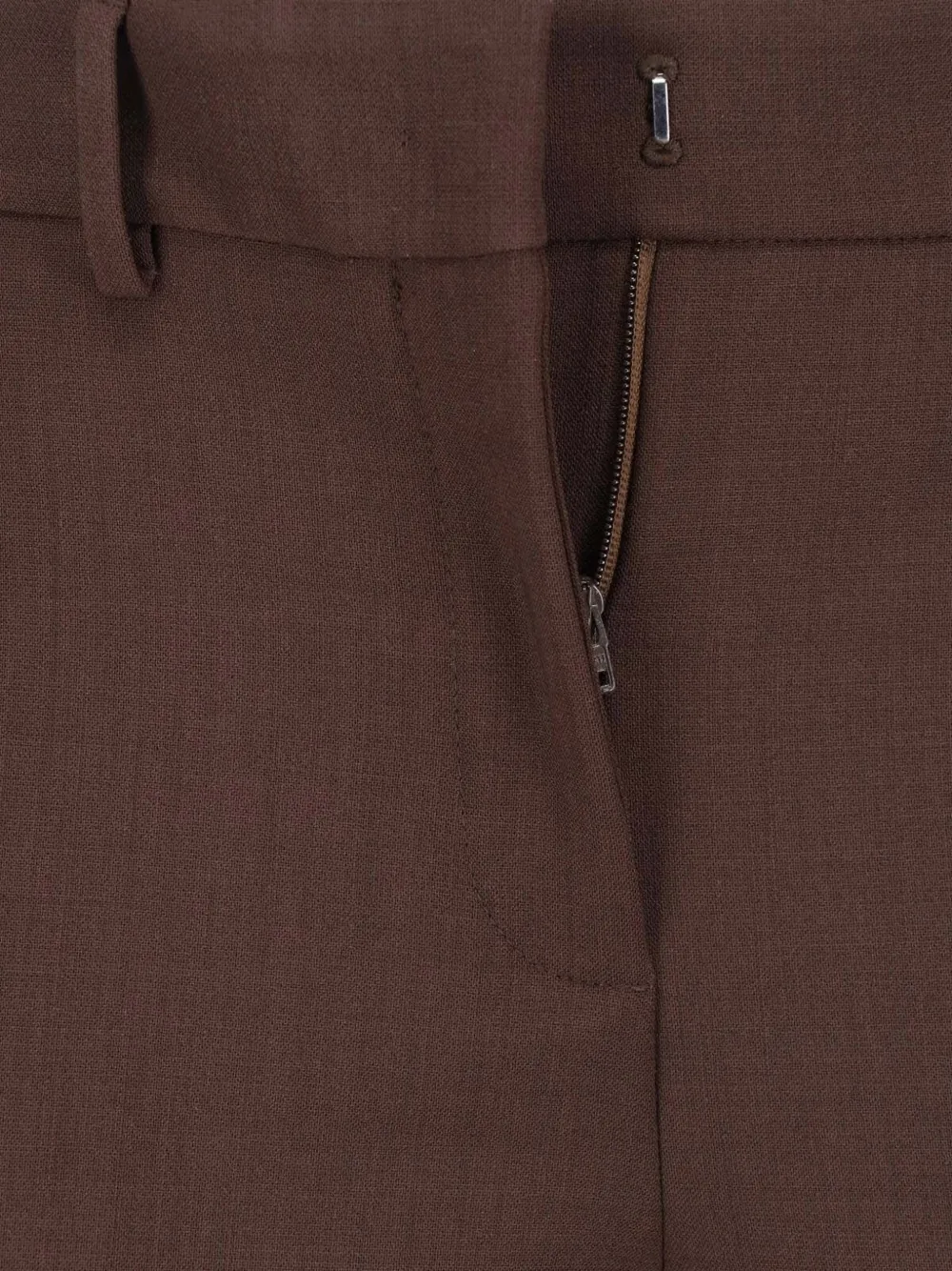 Incotex Straight plooibroek Bruin