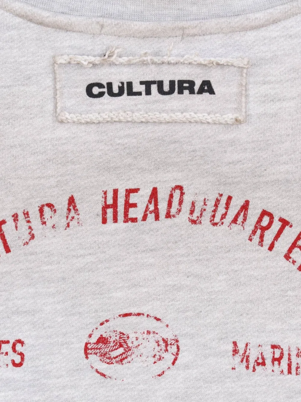 CULTURA Hemd met grafische print Grijs